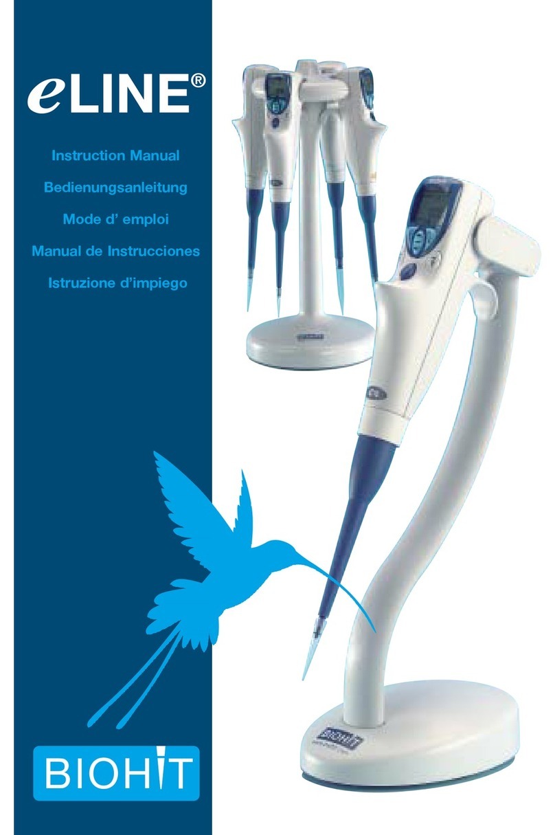 Biohit eLine User manual