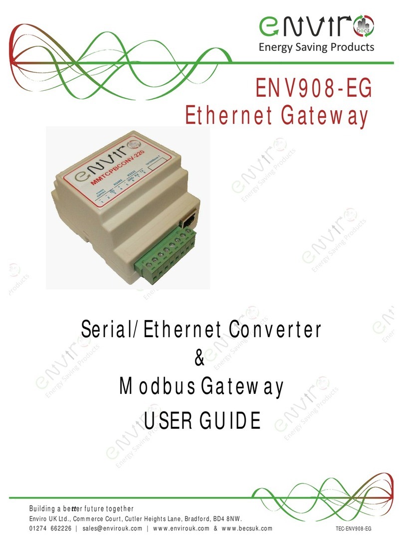 Enviro ENV908-EG user guide