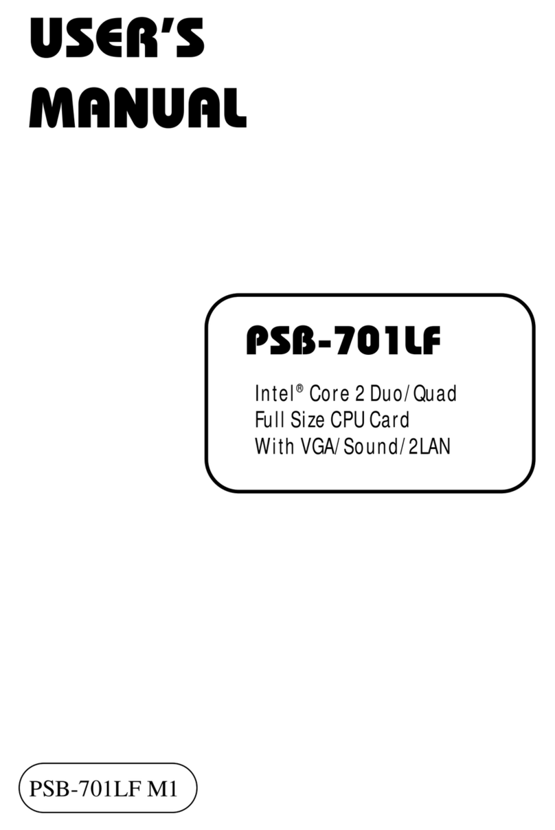Intel PSB-701LF User manual