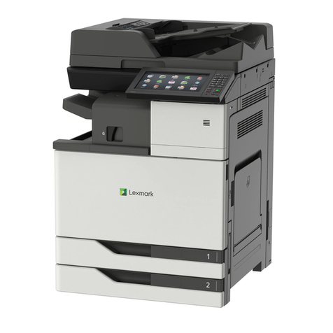 Lexmark XC9225 User manual