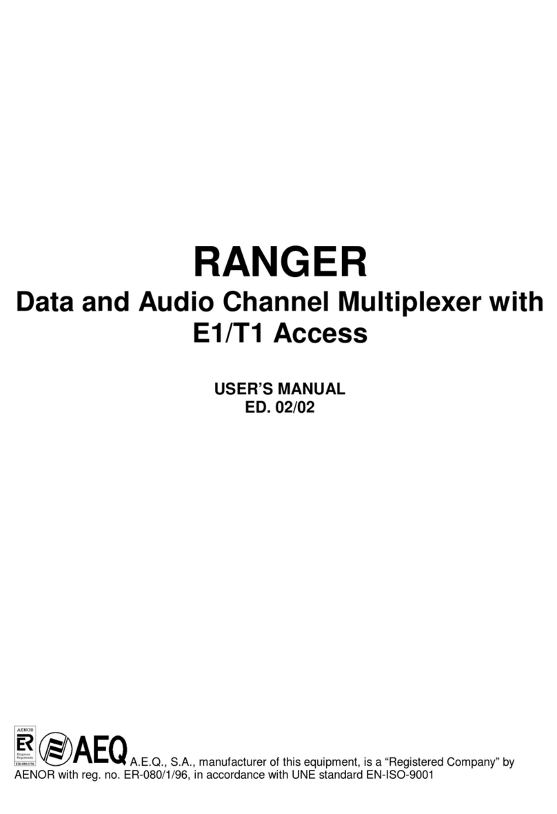 AEQ RANGER User manual