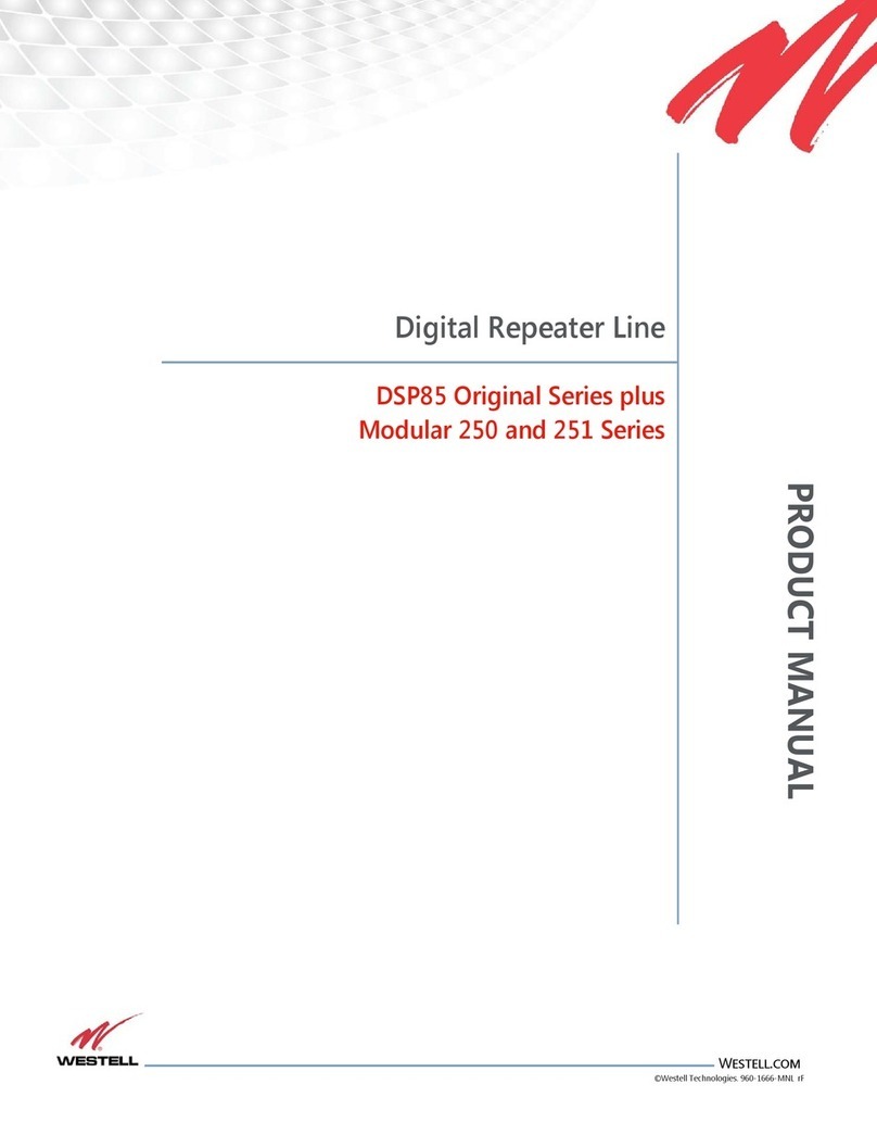 Westell DSP85 Original Series User manual