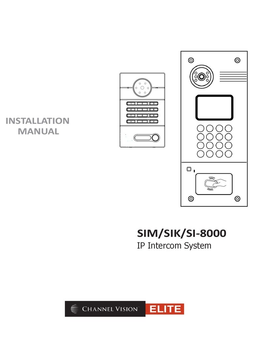 Elite SIM-8000 installation manual