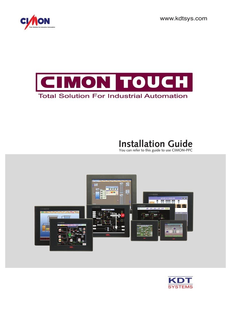 Cimon Touch T12FS User manual