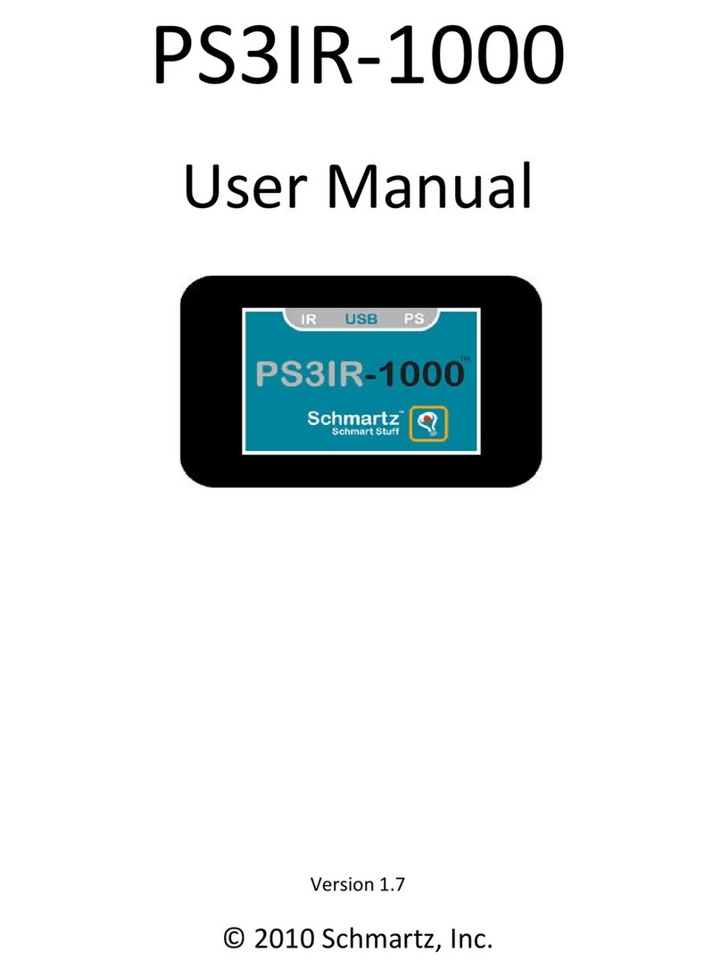 Schmartz PS3IR-1000 user manual