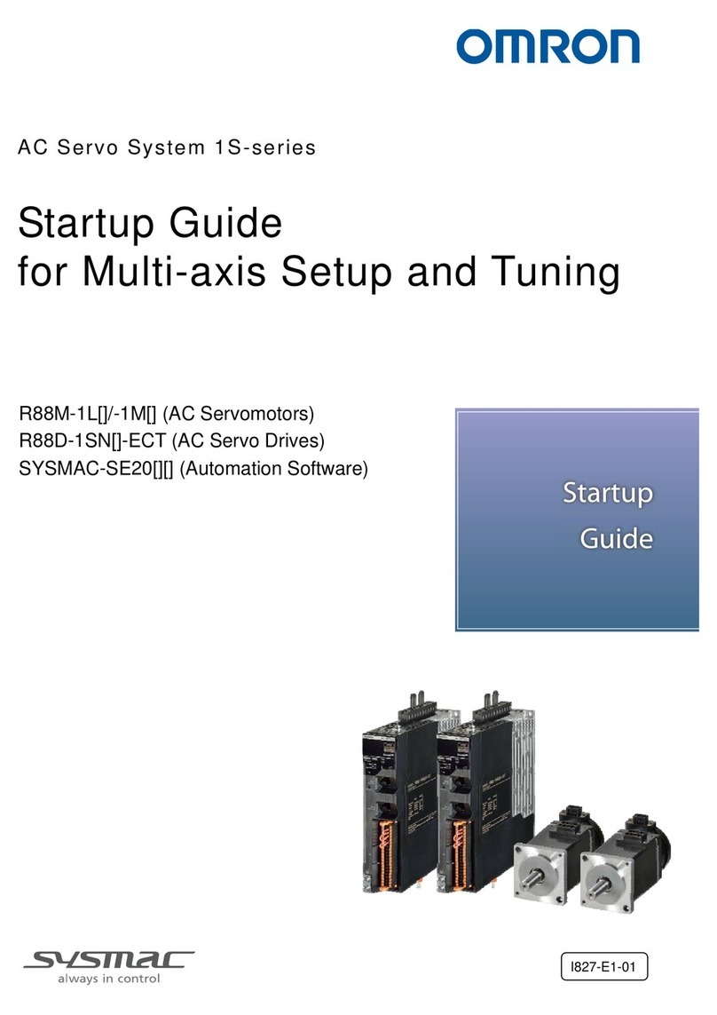 Omron R88M-1M10030S User guide Omron R88M-1M10030S User guide