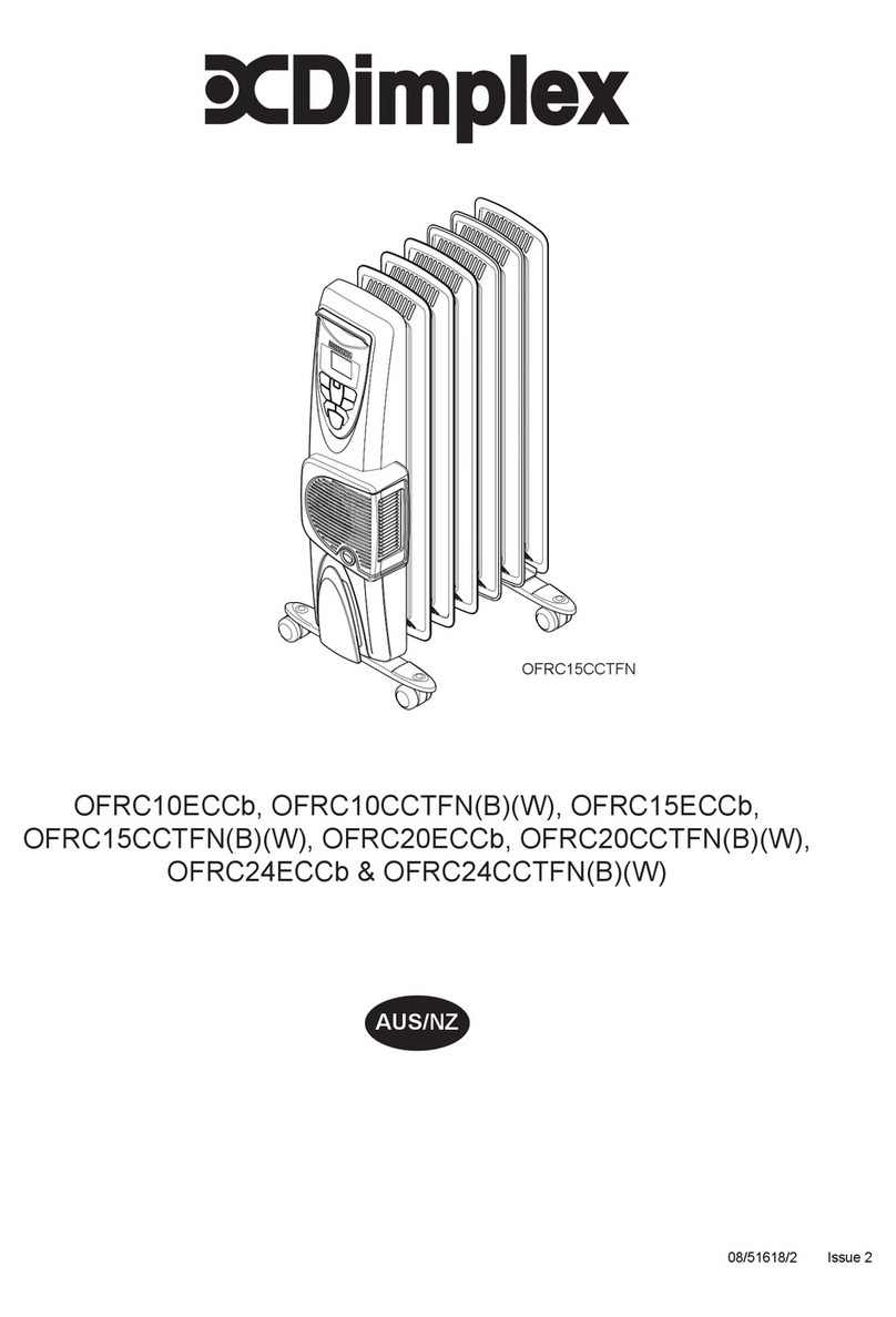 Dimplex OFRC10ECCb User manual