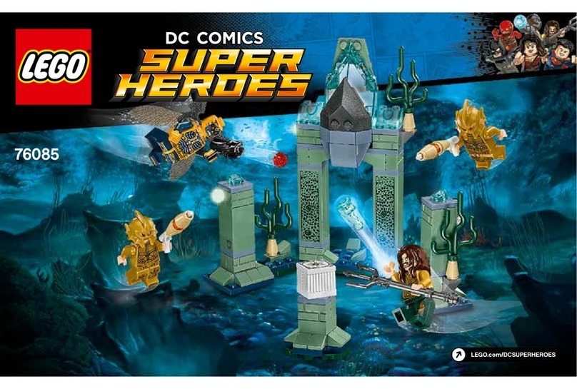LEGO DC Comics Super Heroes 76085 User manual