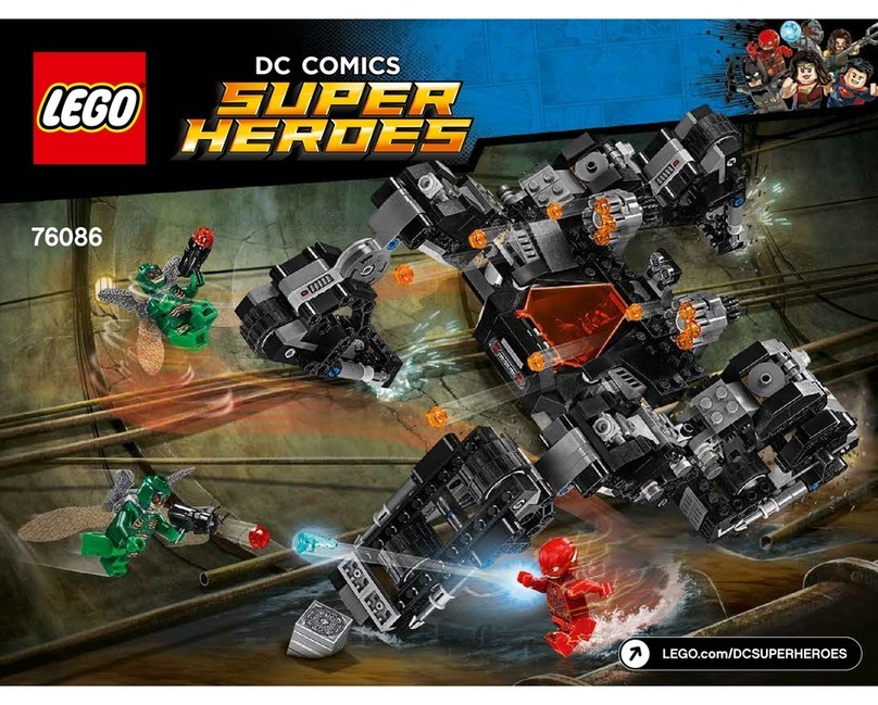LEGO dc comics super heroes 76086 User manual
