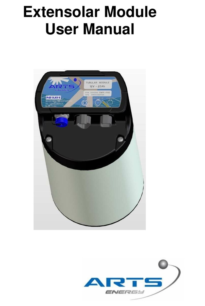 Arts Energy Extensolar user manual