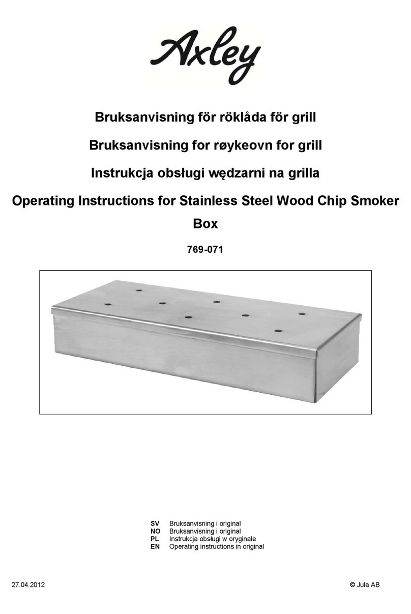 Axley 769-071 operating instructions Axley 769-071 operating instructions