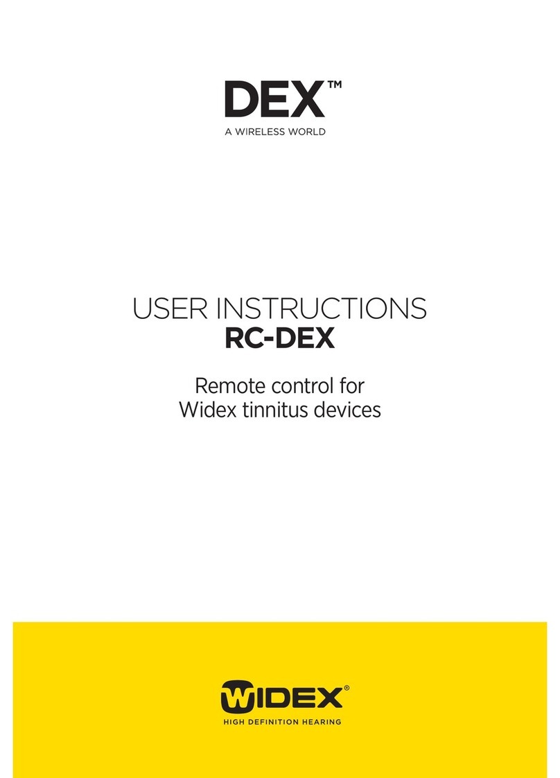 Dex RC-DEX User manual