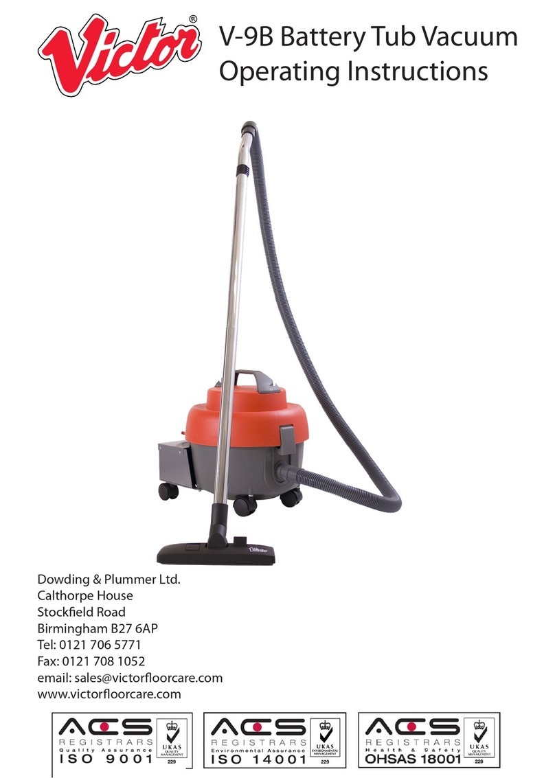 Victor V-9B User manual