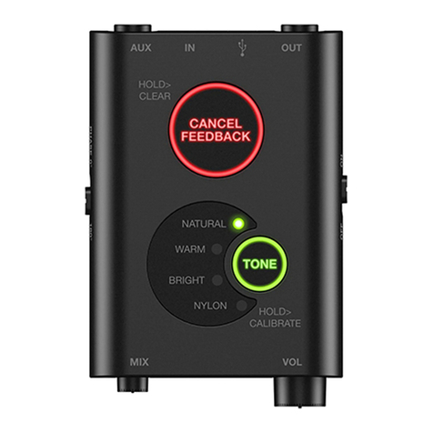 IK Multimedia iRig Acoustic Stage user manual