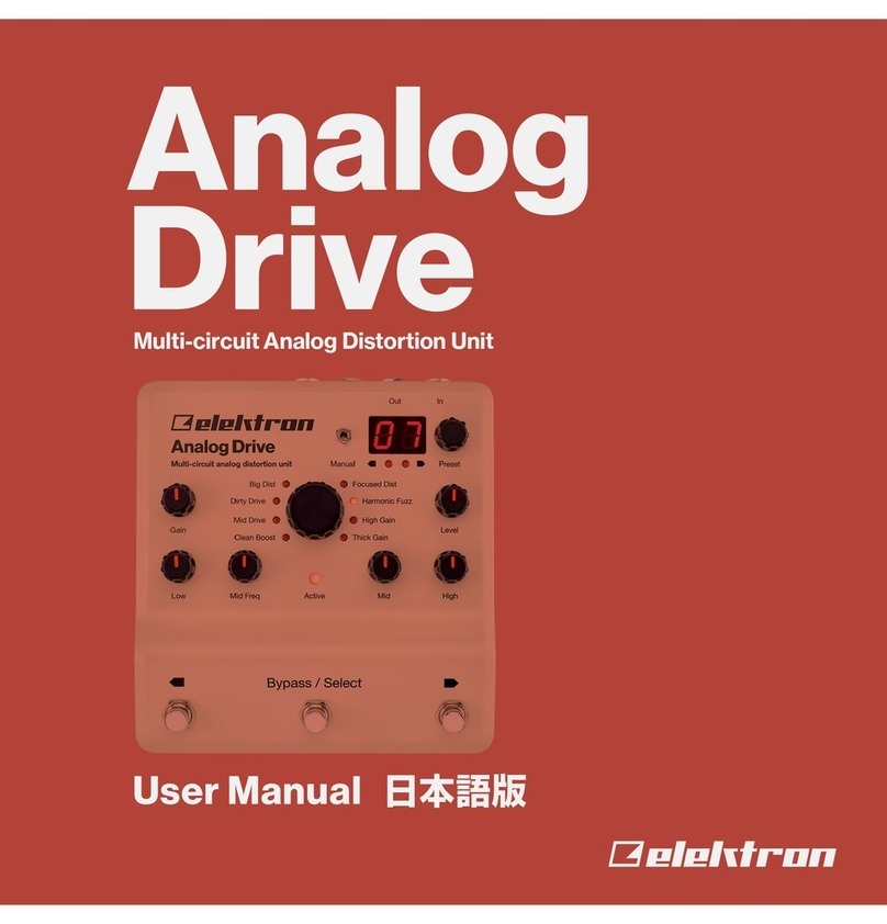 Elektron analog drive user manual