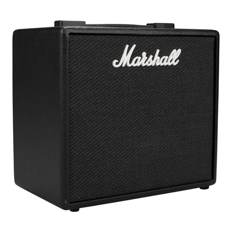Marshall Amplification CODE25 User manual