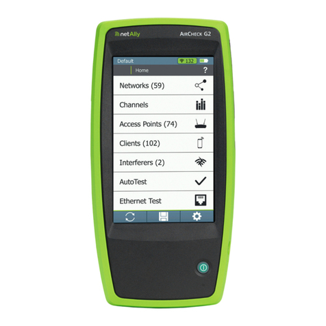 Netscout aircheck G2 user manual