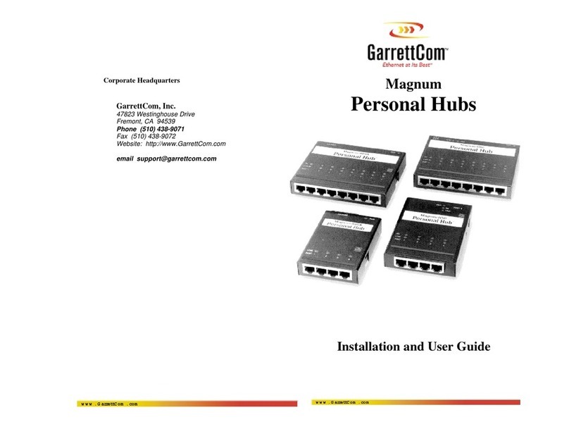 GarrettCom MAGNUM 6KM User manual GarrettCom MAGNUM 6KM User manual