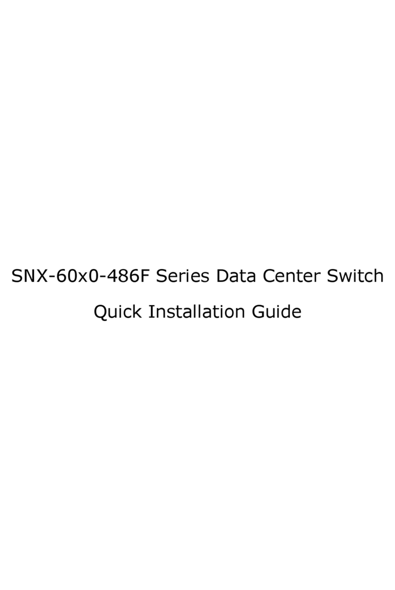 Alpha Networks SNX-60x0-486F Series Quick installation guide