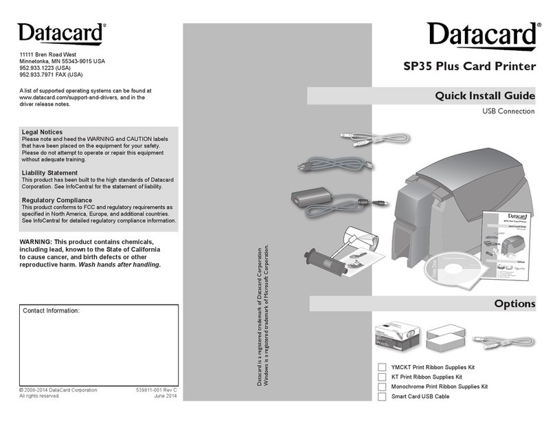 DataCard SP35 Plus Quick install guide