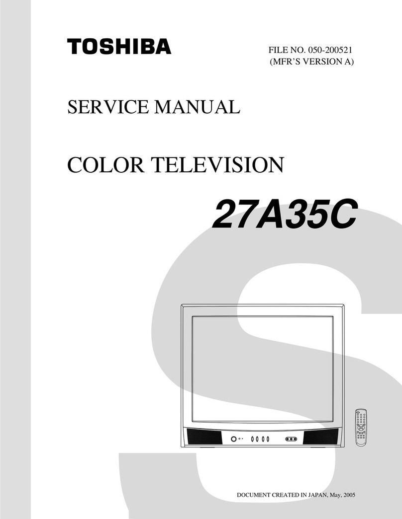 Toshiba 27A35C User manual