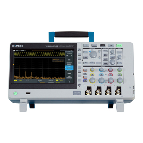 Tektronix TBS2000 Series Operating and maintenance manual