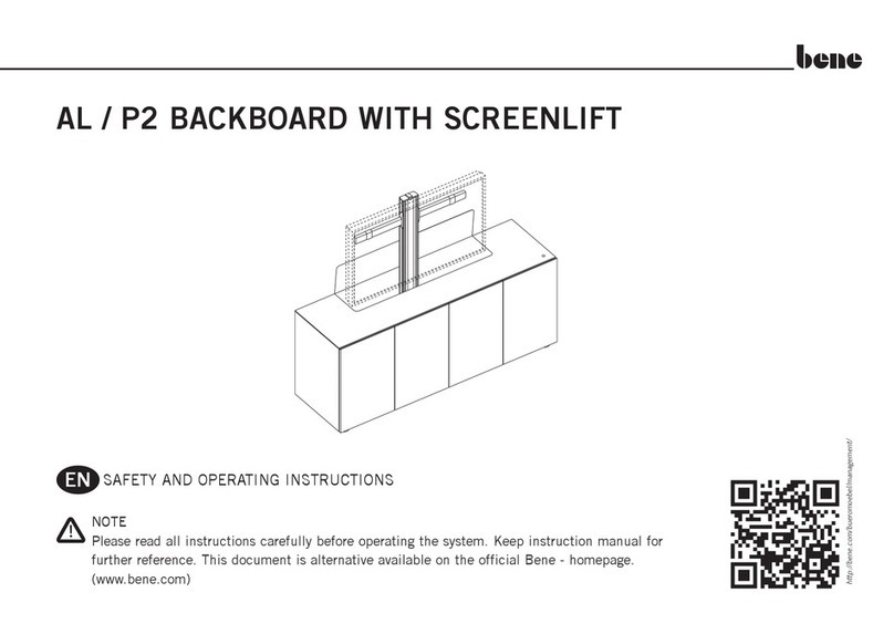 BENE AL/P2 operating instructions