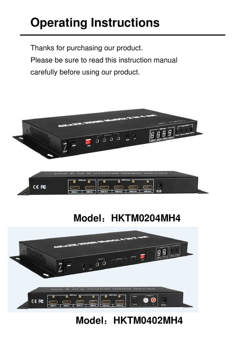 Hank HKTM0204MH4 operating instructions