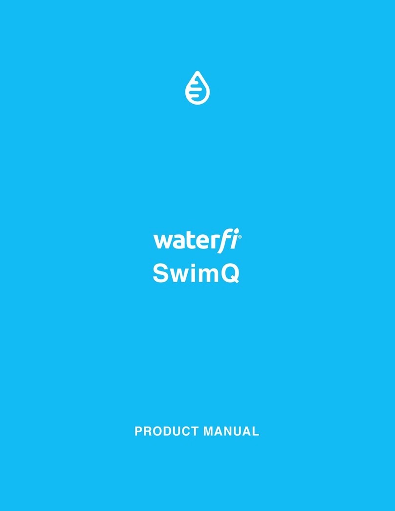 Waterfi swimQ product manual