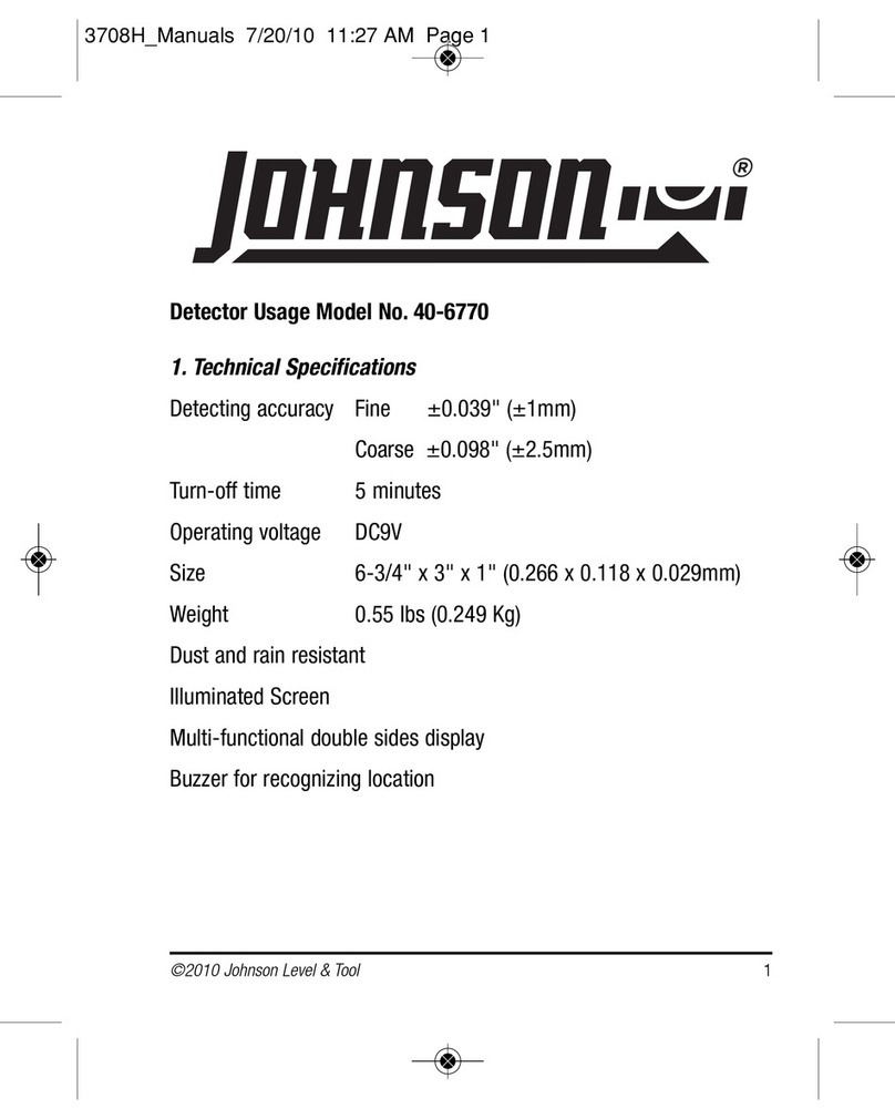 Johnson 40-6770 user manual