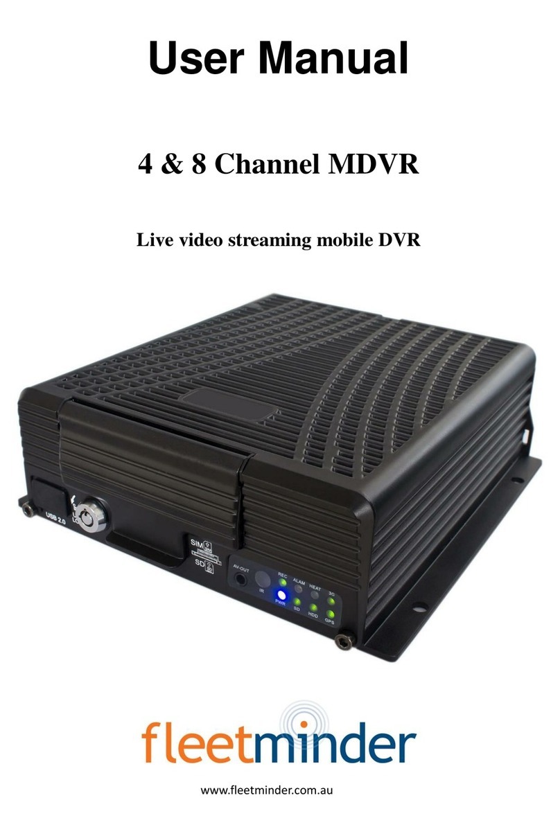 Fleetminder MDVR4 user manual
