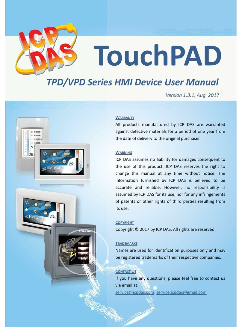 ICP DAS USA TPD-280 User manual