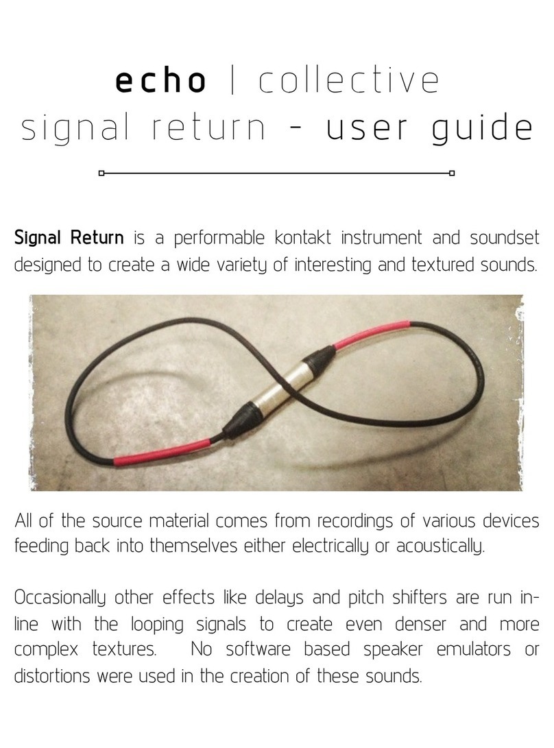 Echo Collective Signal Return user guide