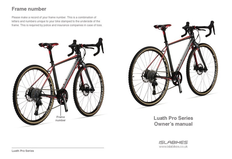 ISLABIKES luath pro series User manual ISLABIKES luath pro series User manual