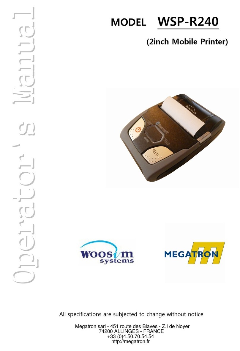 Megatron WSP-R240 User manual Megatron WSP-R240 User manual