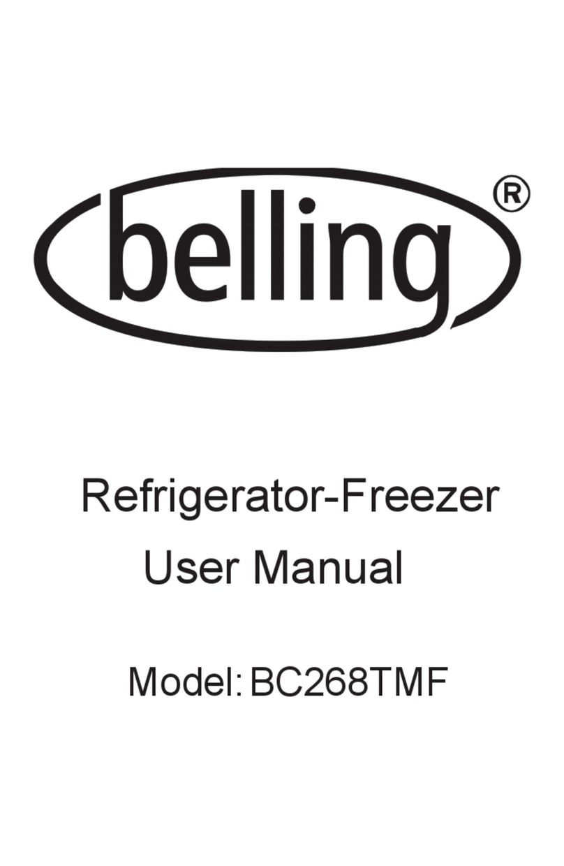 Belling BC268TMF User manual