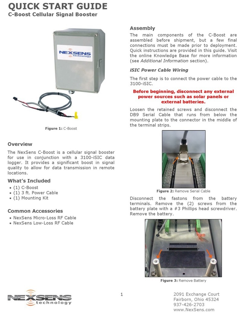 NexSens C-Boost quick start guide