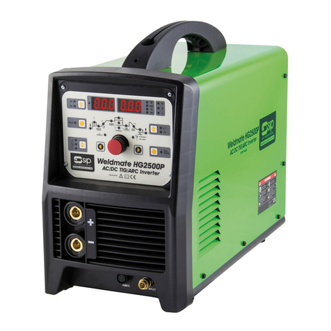SIP Weldmate HG2500P User manual