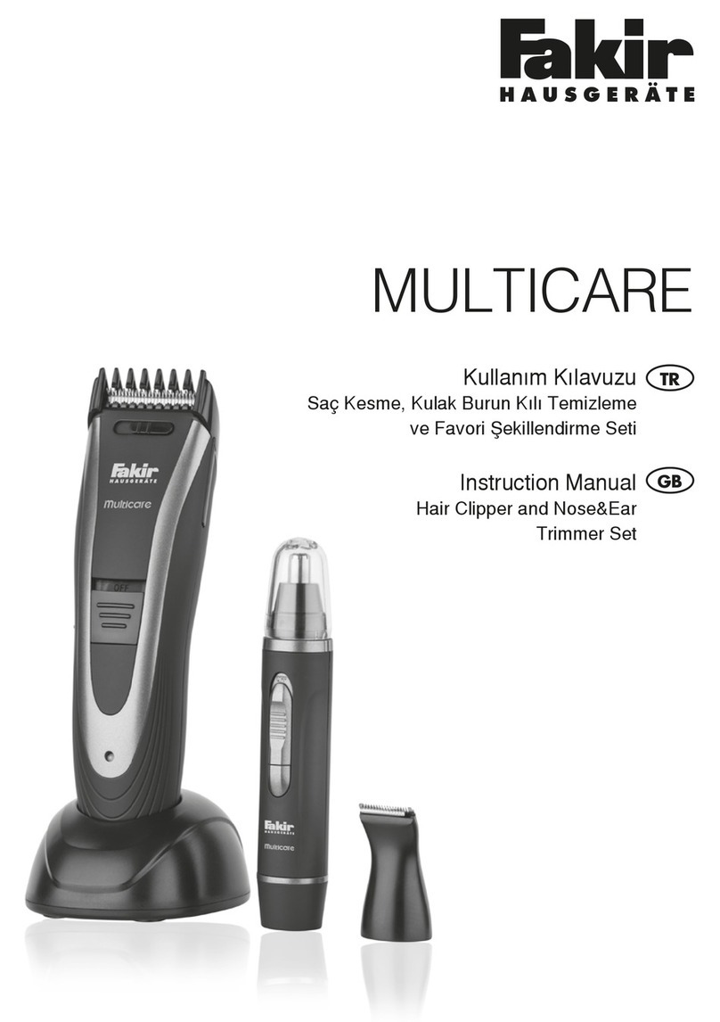Fakir MULTICARE instruction manual