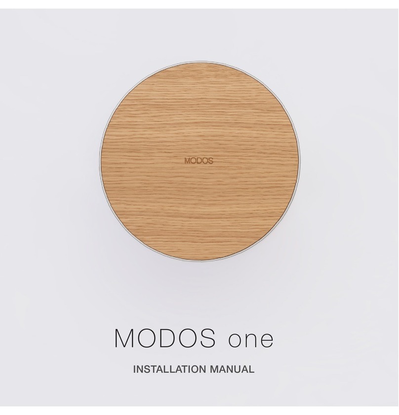 MODOS ONE installation manual