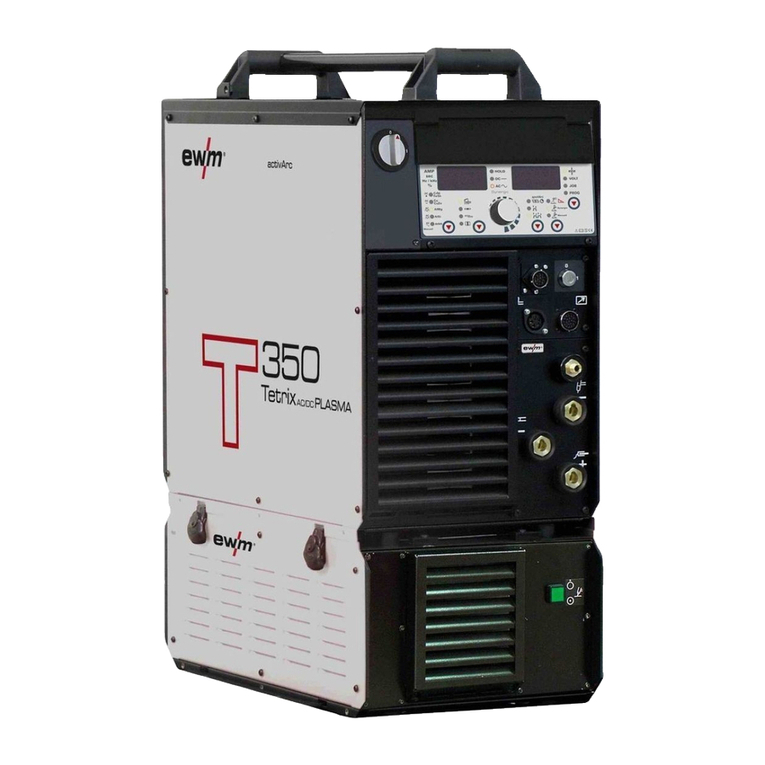 EWM Tetrix 350 operating instructions