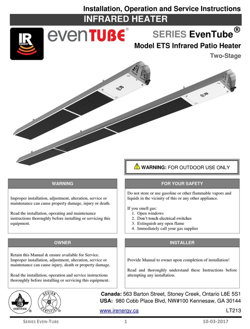 IR Energy EvenTube ETS Manual