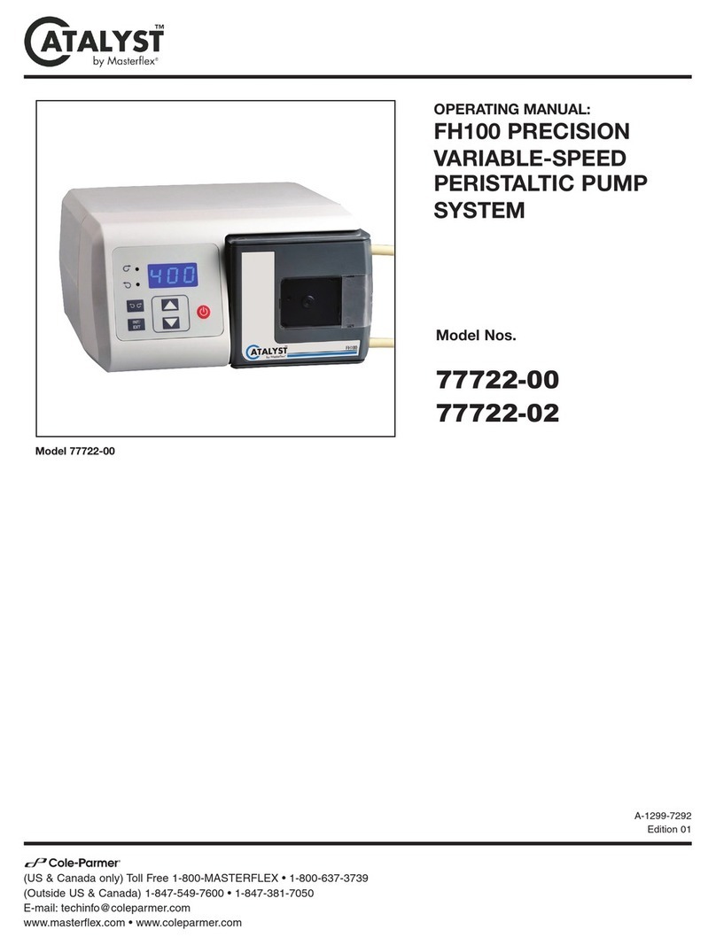 Catalyst 77722-00 operating manual