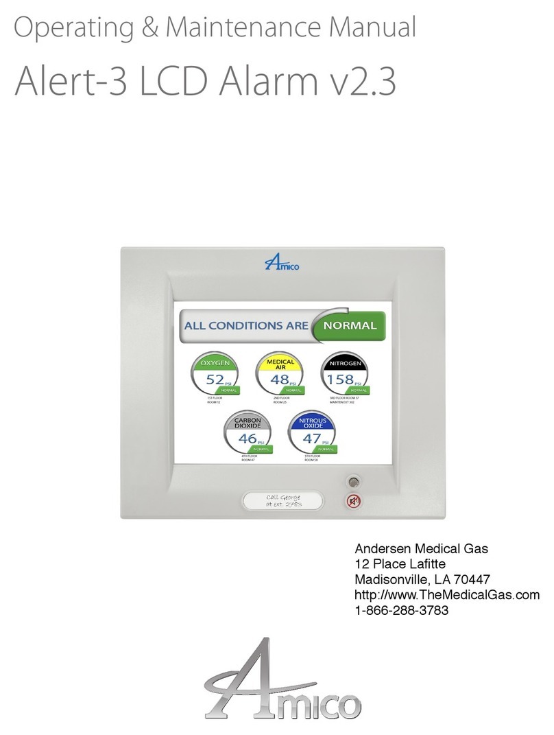 Amico Alert-3 LCD v2.3 operating & maintenance manual