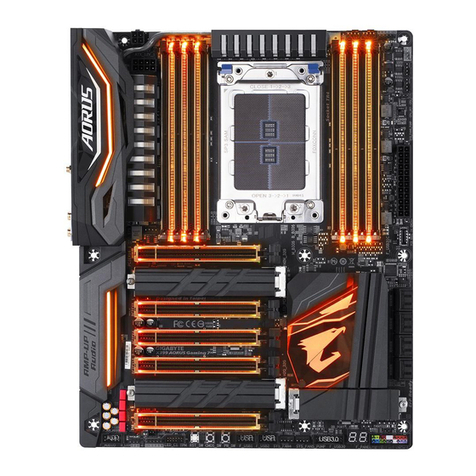 Gigabyte X399 AORUS Gaming 7 User manual