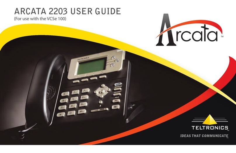 Teltronics Arcata 2203 user guide