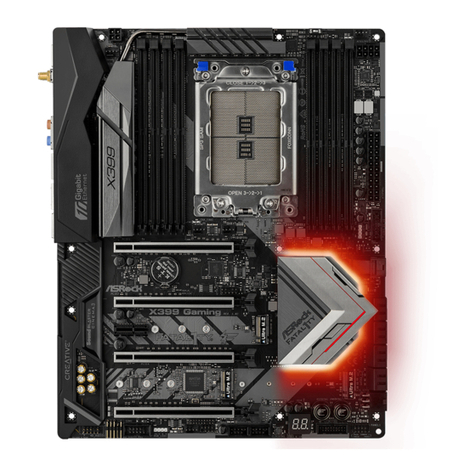ASROCK X399 Gaming User manual