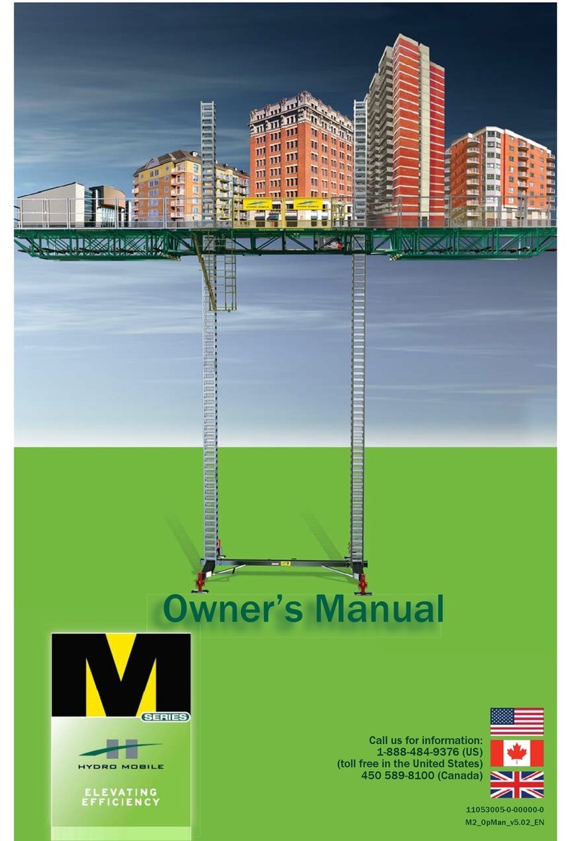 Hydro Mobile M2 Series owner's manual