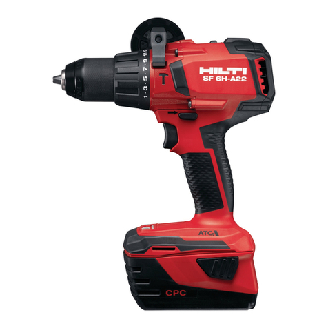 Hilti SF 6H-A22 User manual