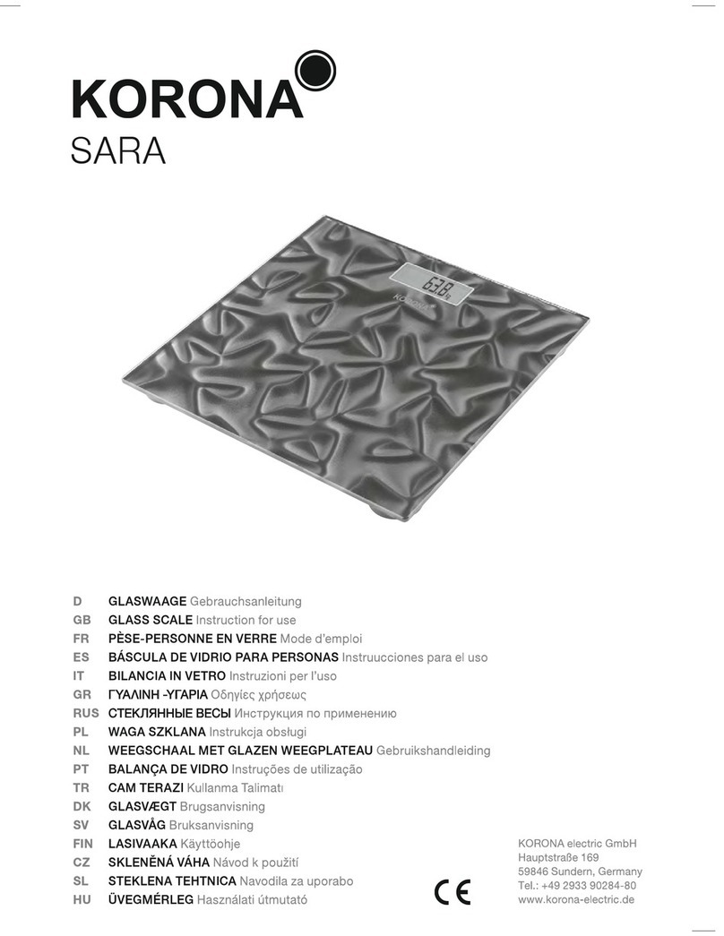 Korona sara Instructions for use